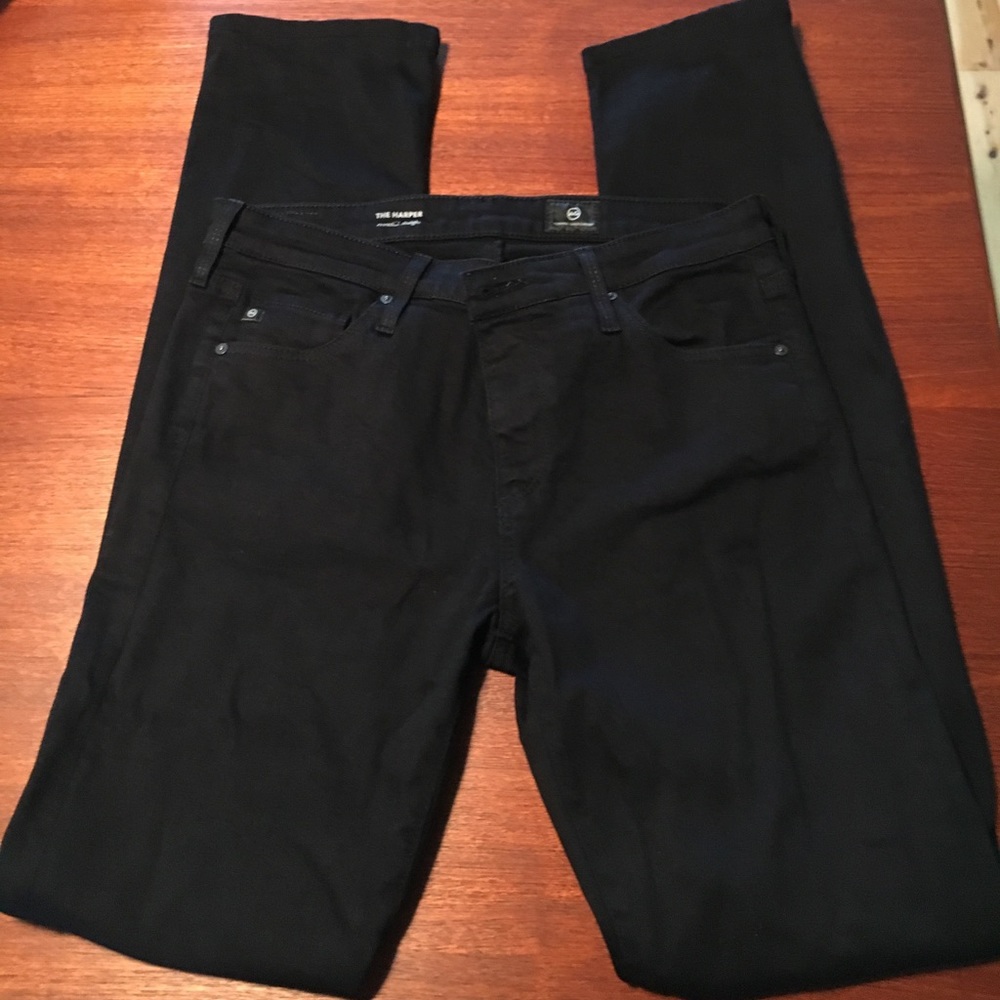 AG Adriano Goldschmied Harper straight black (28)